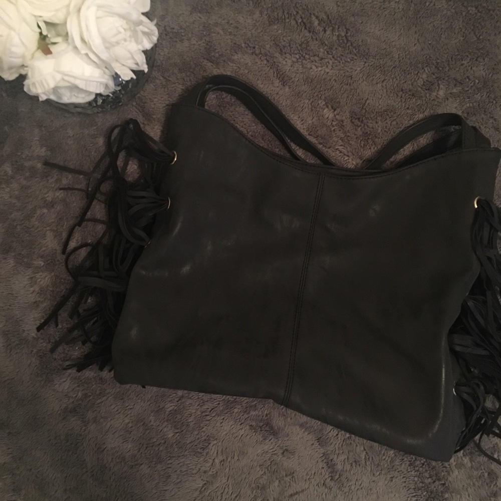 Fringe purse